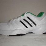 Adidas Court Edge K Zwart met groen