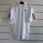 Adidas Tennis Shirt Men wit rood